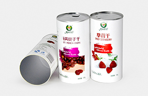 干果零食使用圓形紙罐包裝好不好？