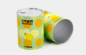 圓形紙筒適用于寵物食品包裝嗎？